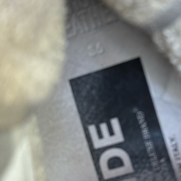 Golden Goose Slides Black Glitter Neon Orange Star IT 36 US 6 - Picture 6 of 6